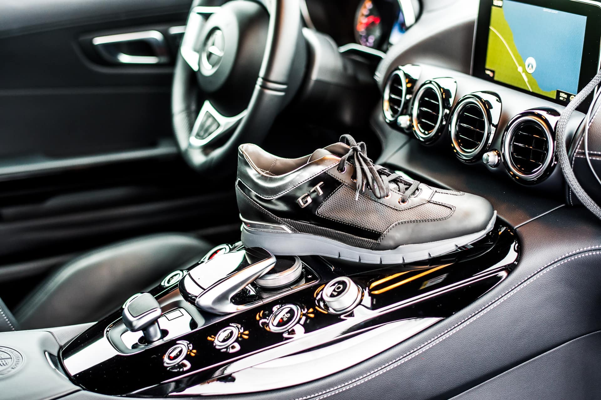 amg driving shoes